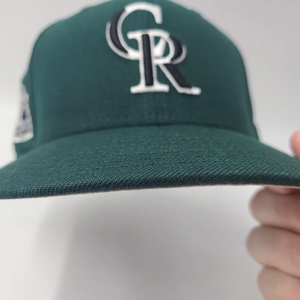 New Era brim slightly